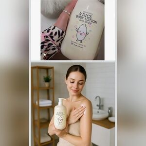 Rice Body Lotion — Nourishing Cream Lotion in White